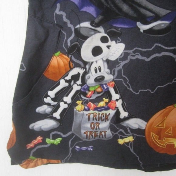 Disney Medical Scrub Shirt Womens Halloween Mickey Minnie Mouse Witch Vampire - Picture 4 of 10
